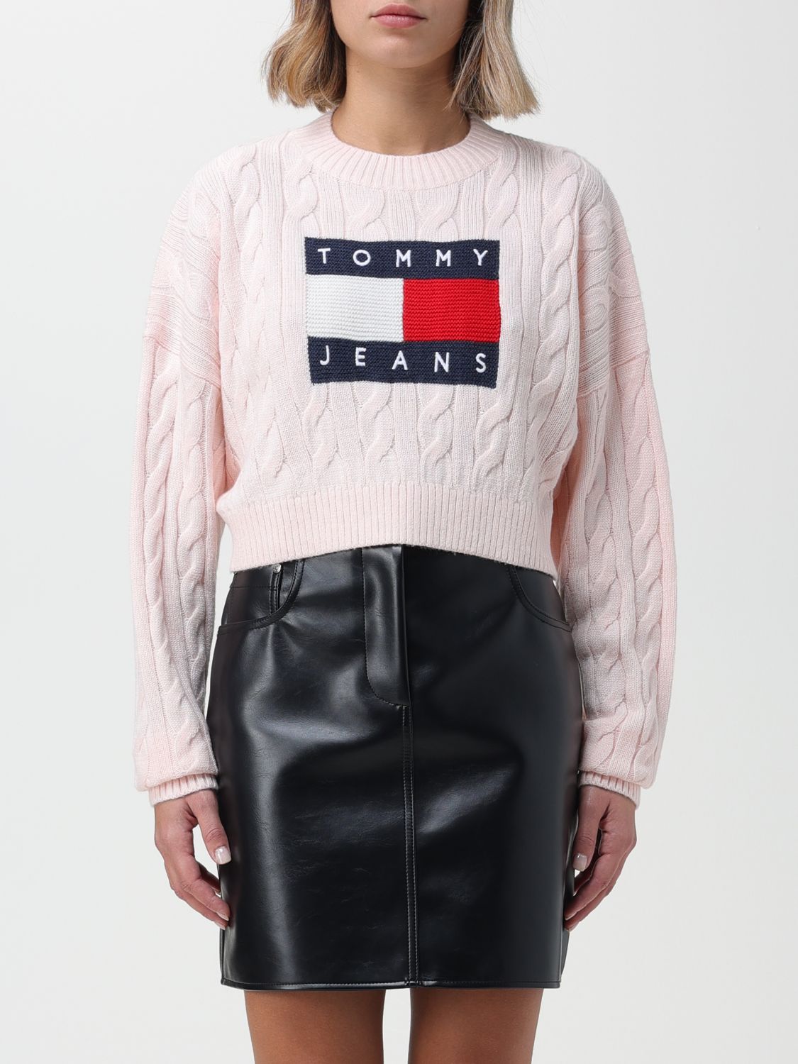 Tommy Jeans Jumper TOMMY JEANS Woman colour Pink