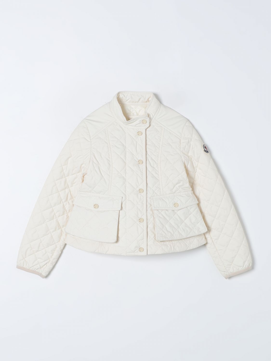 Moncler Coat MONCLER Kids colour Cream