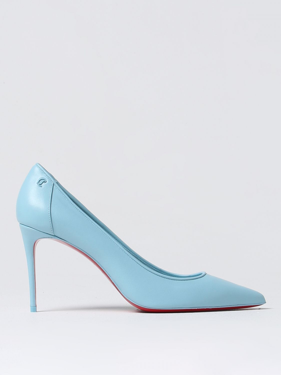 Christian Louboutin High Heel Shoes CHRISTIAN LOUBOUTIN Woman colour Sky Blue