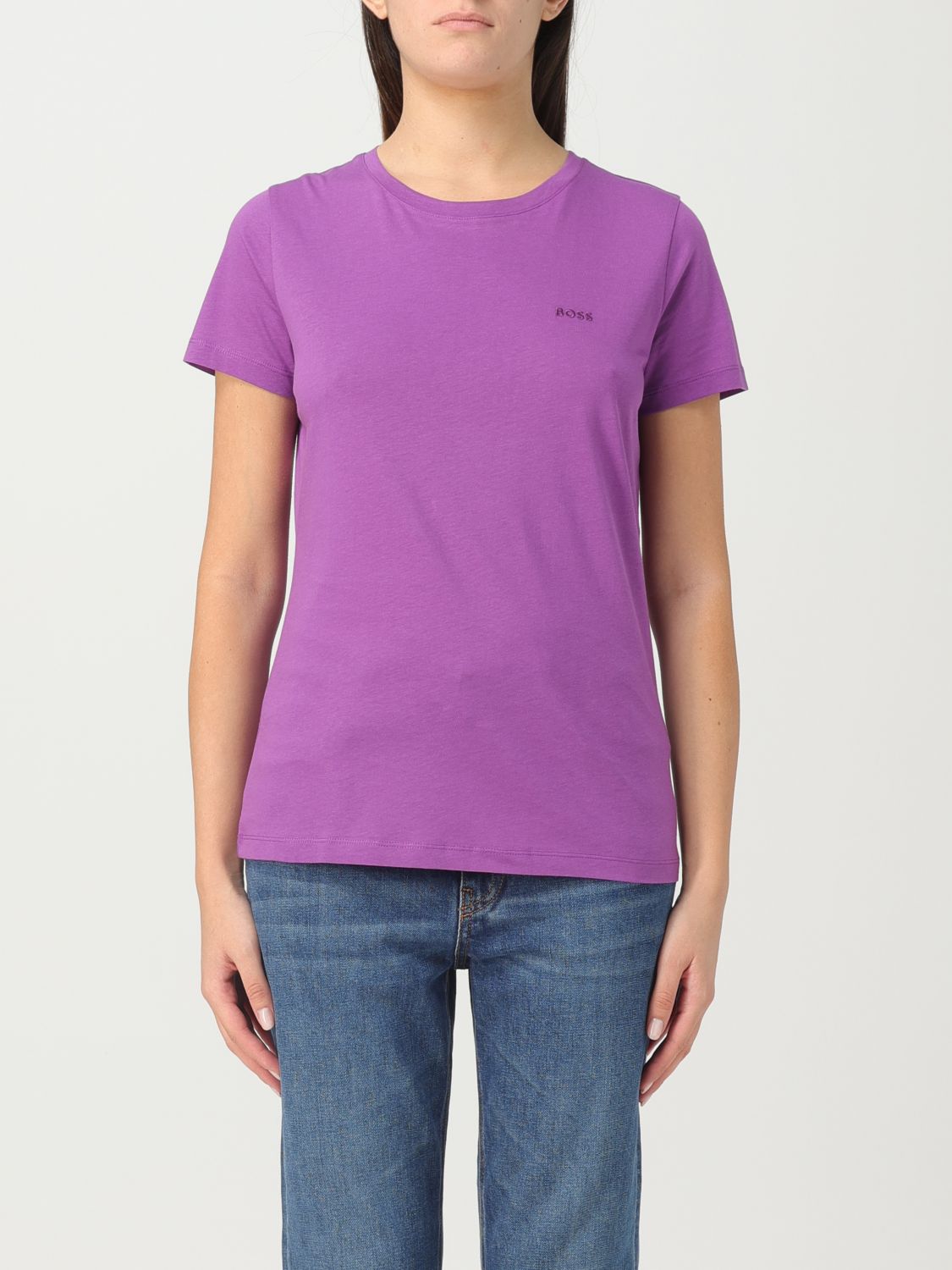 BOSS T-Shirt BOSS Woman colour Violet