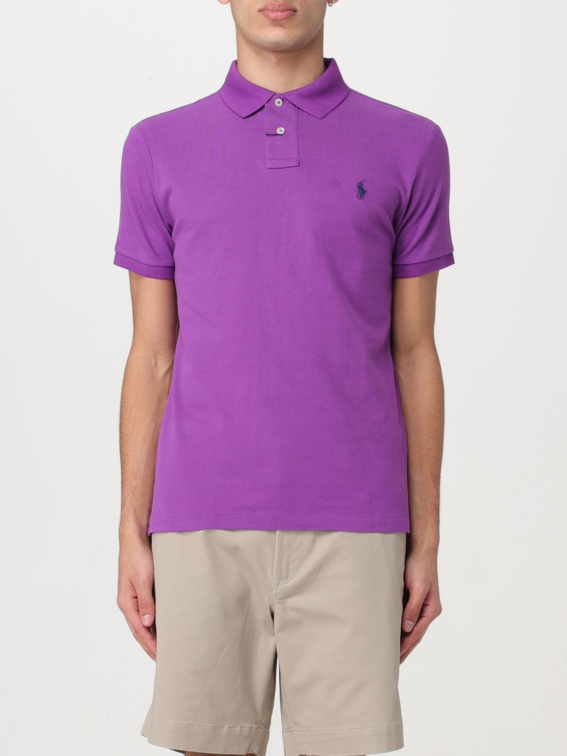 Polo Ralph Lauren Polo Shirt POLO RALPH LAUREN Men colour Violet