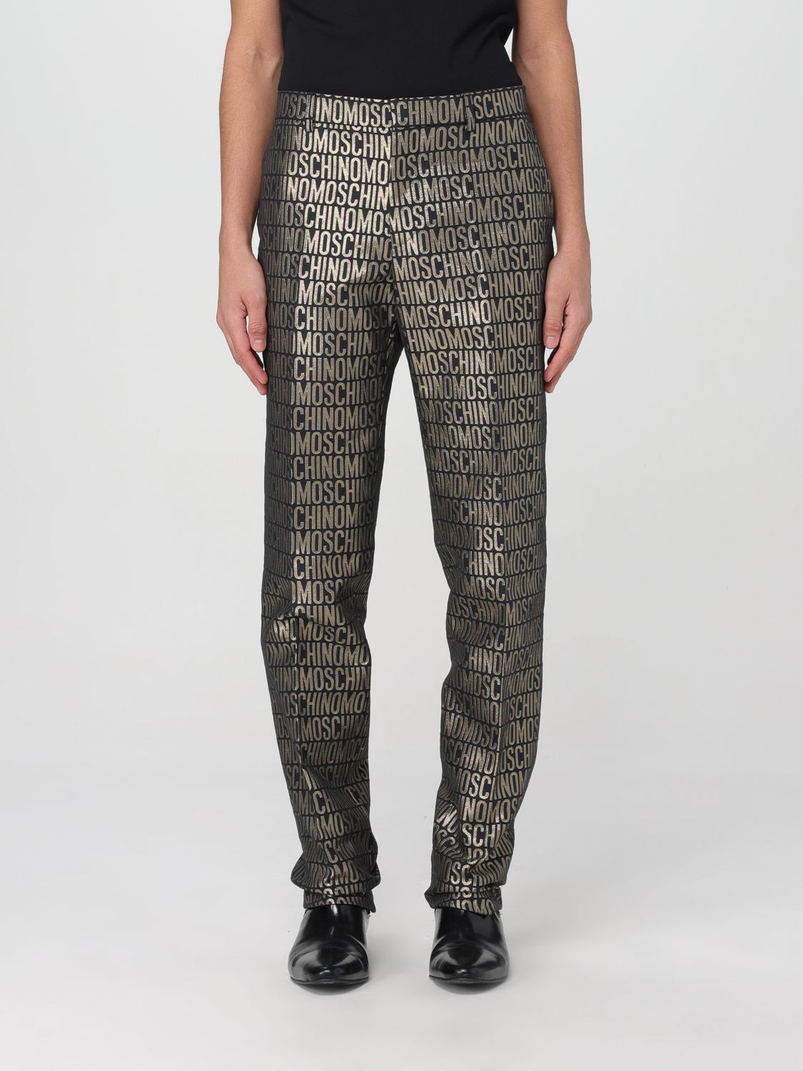 Moschino Couture Trousers MOSCHINO COUTURE Men colour Gold