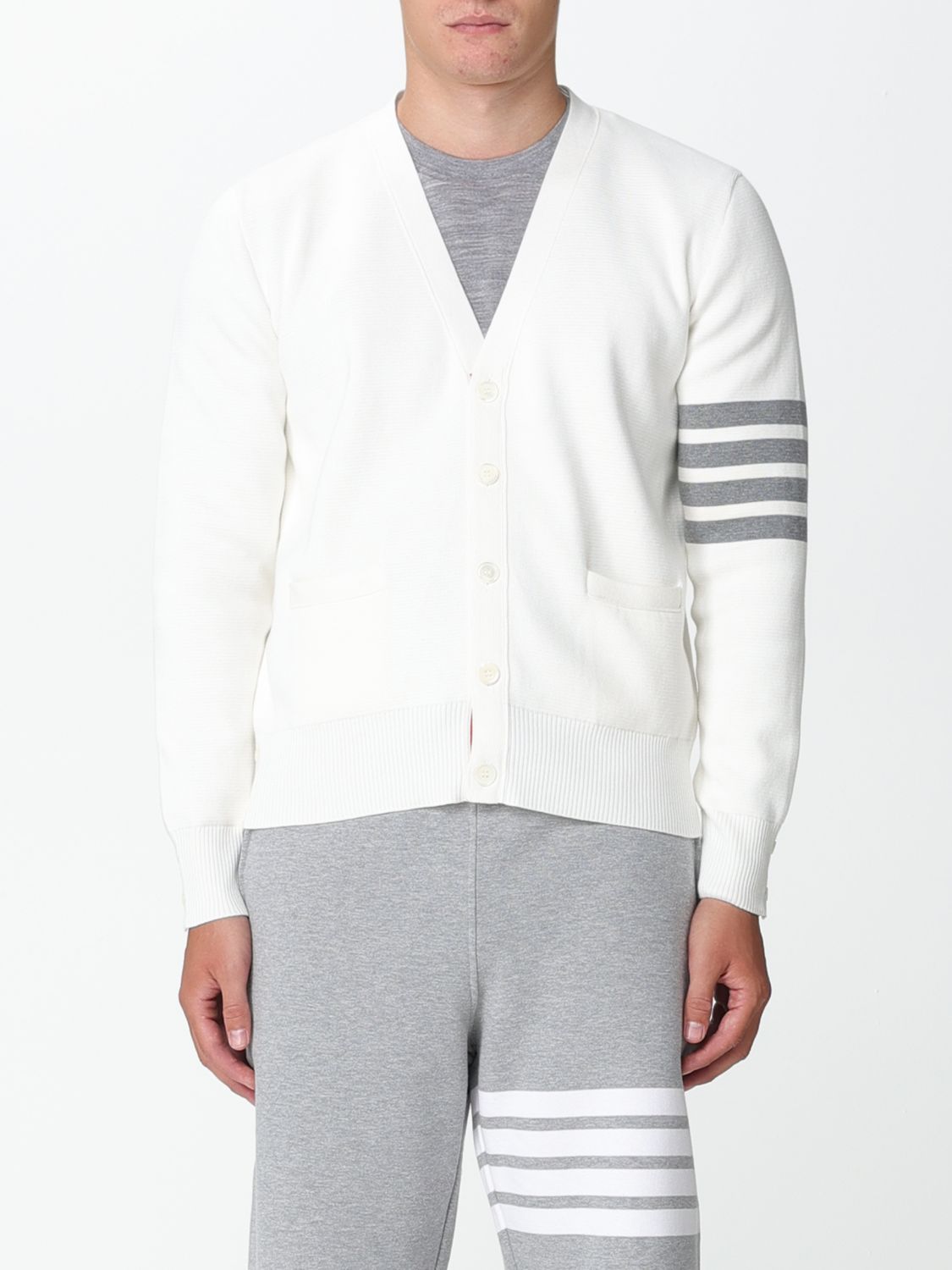 Thom Browne Cardigan THOM BROWNE Men colour White