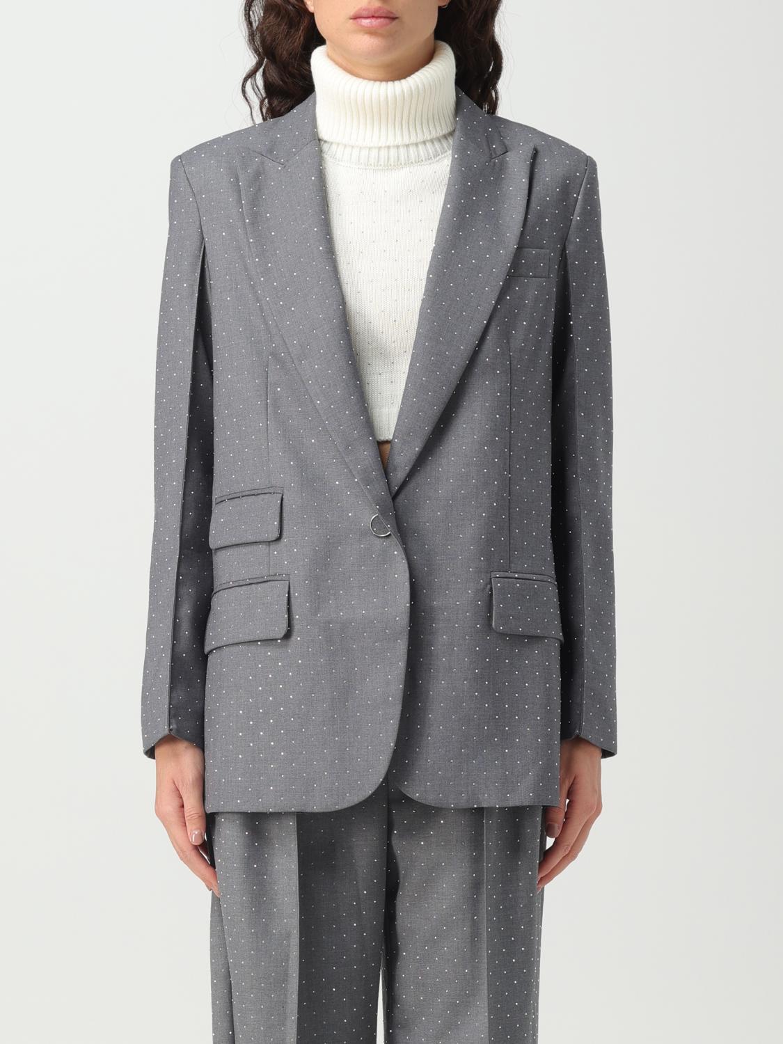 Simona Corsellini Blazer SIMONA CORSELLINI Woman colour Grey