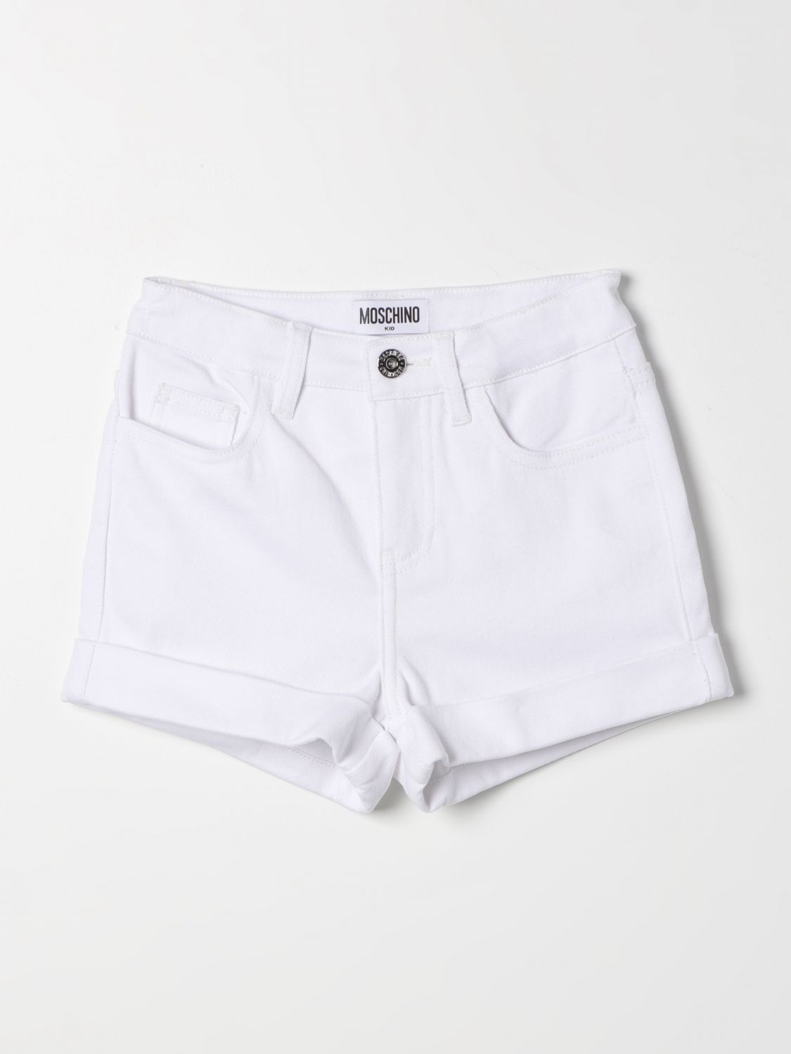  Trousers MOSCHINO KID Kids colour White