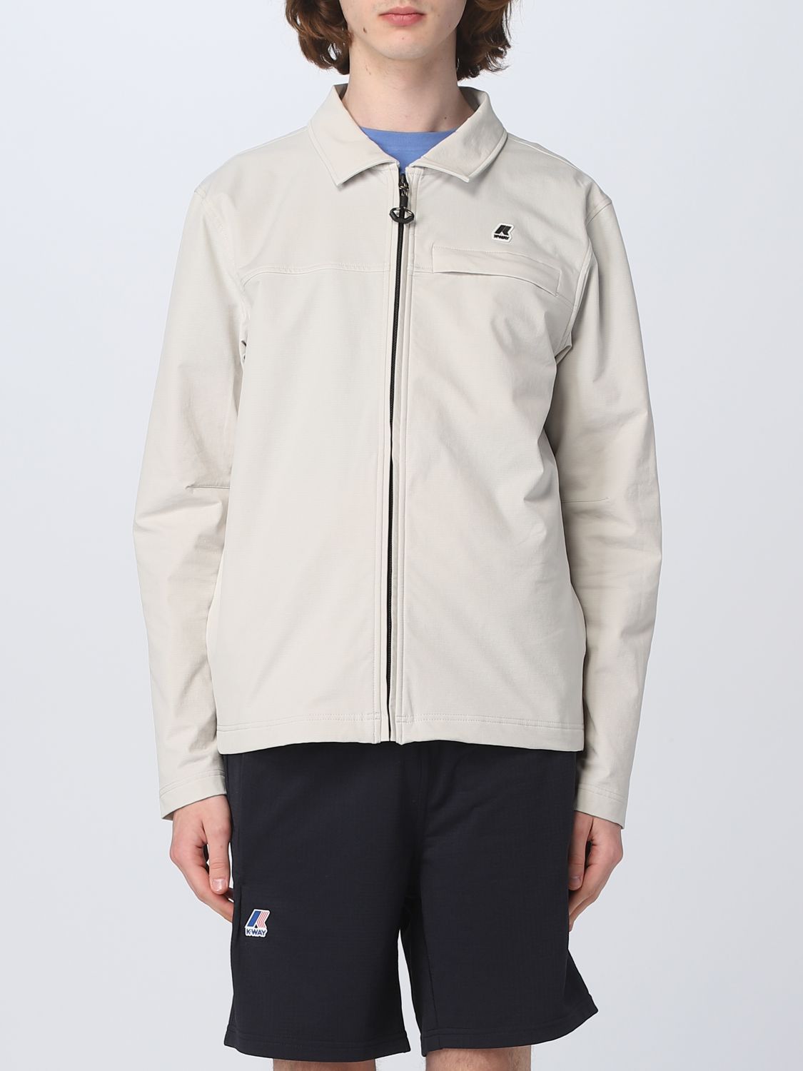 K-Way Jacket K-WAY Men colour Beige