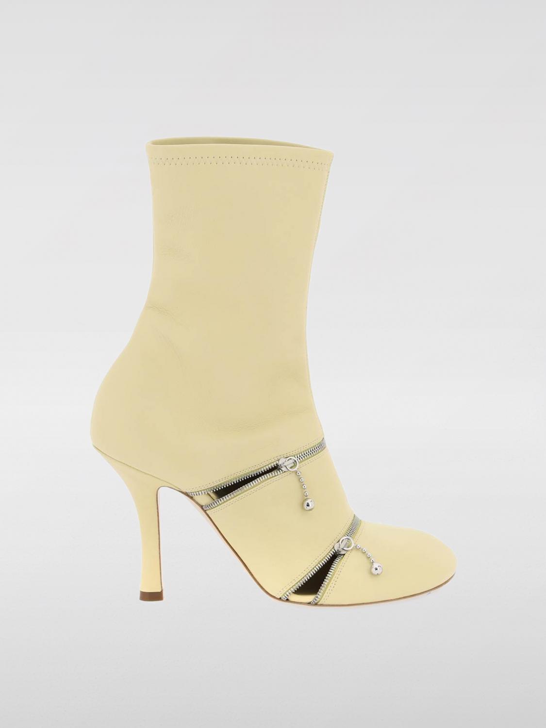 Burberry Boots BURBERRY Woman color Yellow