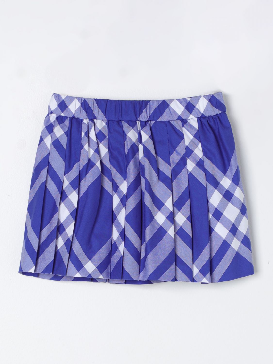 Burberry Kids Skirt BURBERRY KIDS Kids colour Blue