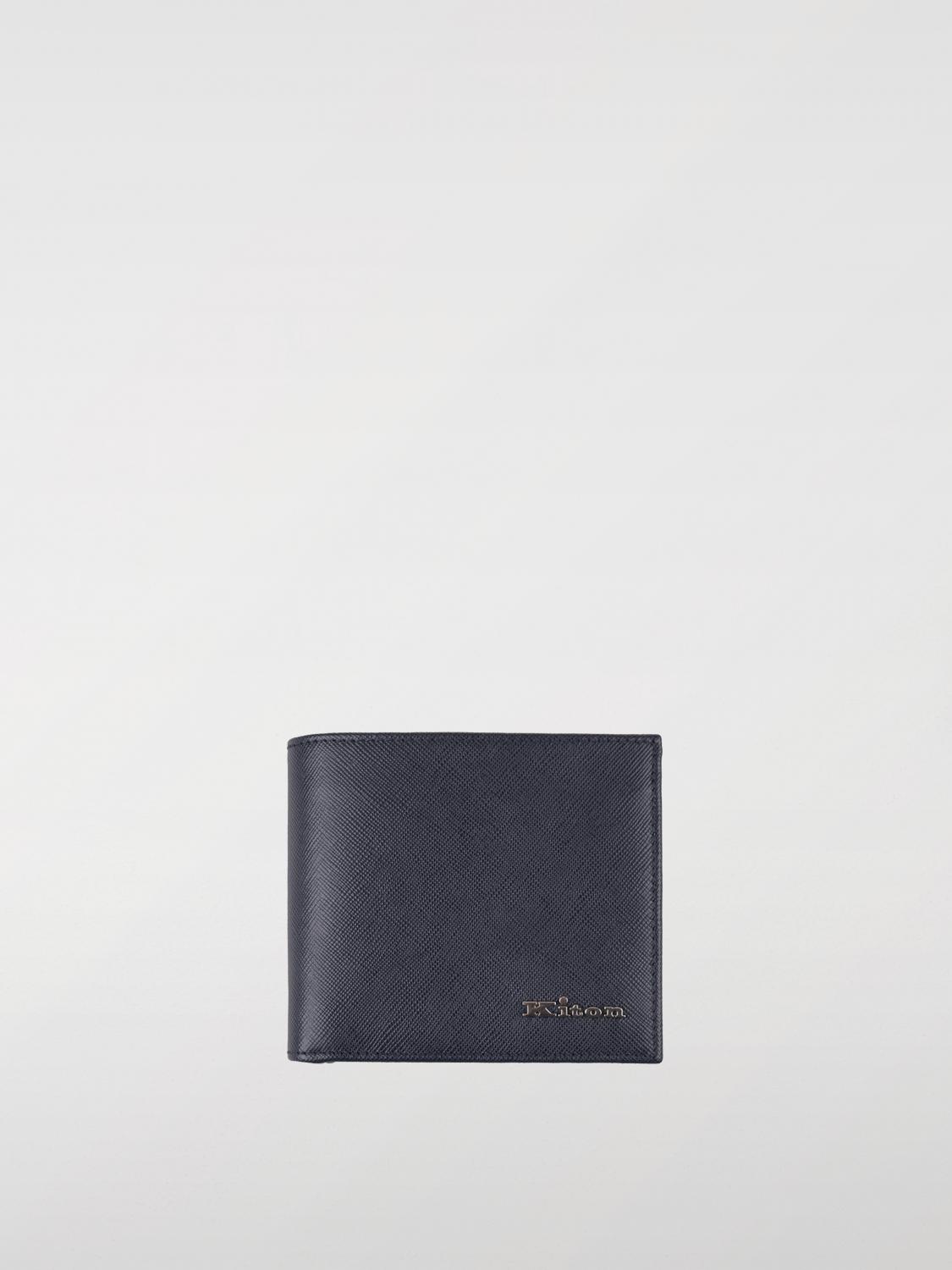 Kiton Wallet KITON Men color Blue