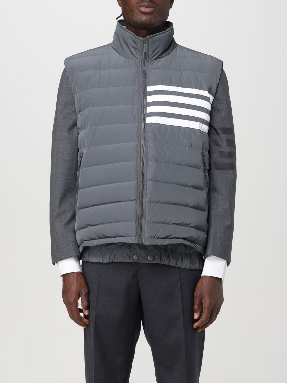 Thom Browne Suit Vest THOM BROWNE Men color Grey