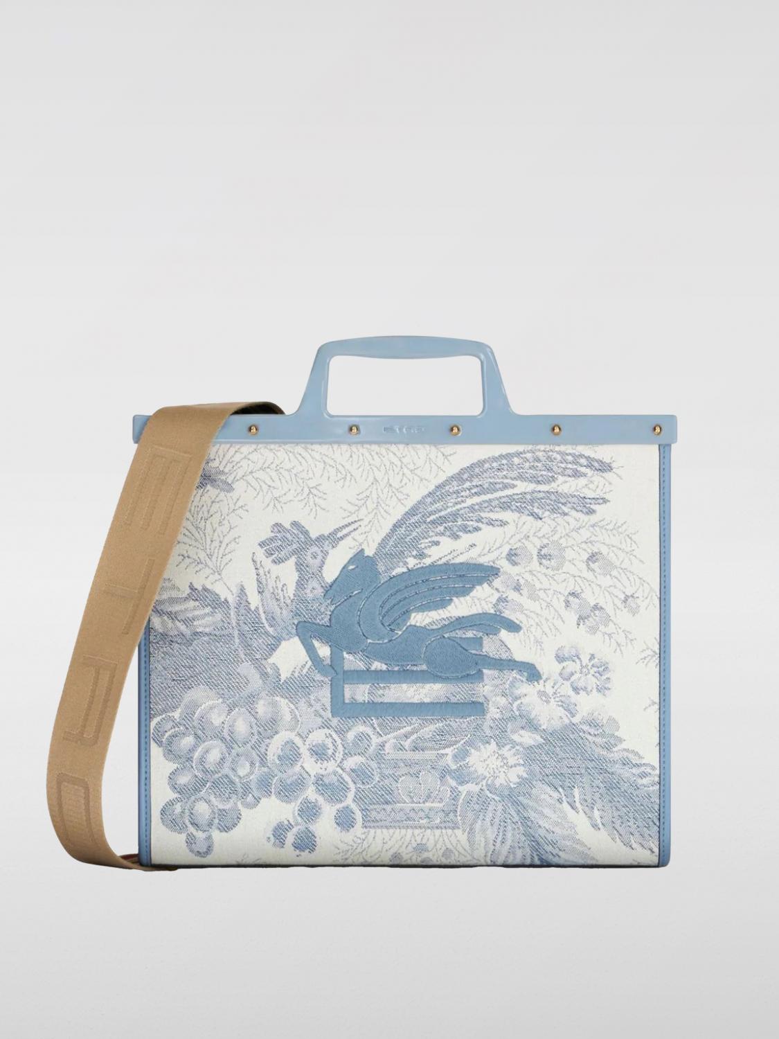 Etro Tote Bags ETRO Woman color Blue