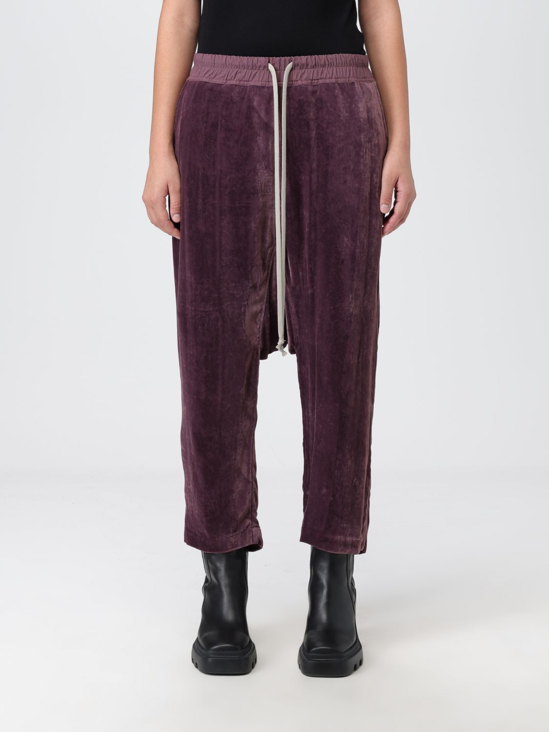 Rick Owens Trousers RICK OWENS Woman colour Amethyst