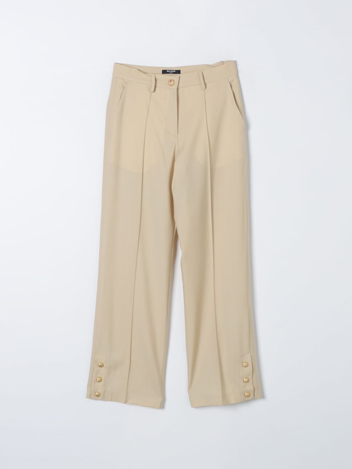 Balmain Kids Trousers BALMAIN KIDS Kids colour Walnut