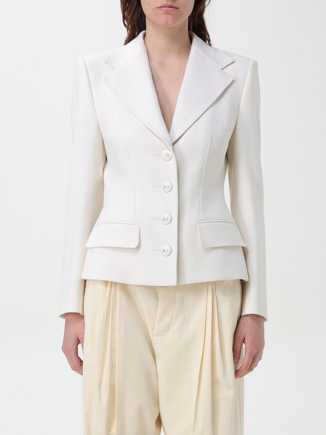 Dolce & Gabbana Blazer DOLCE & GABBANA Woman color White