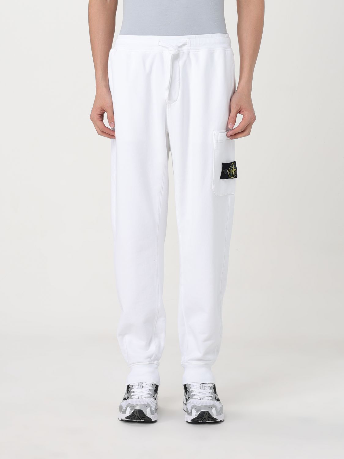 Stone Island Trousers STONE ISLAND Men colour White