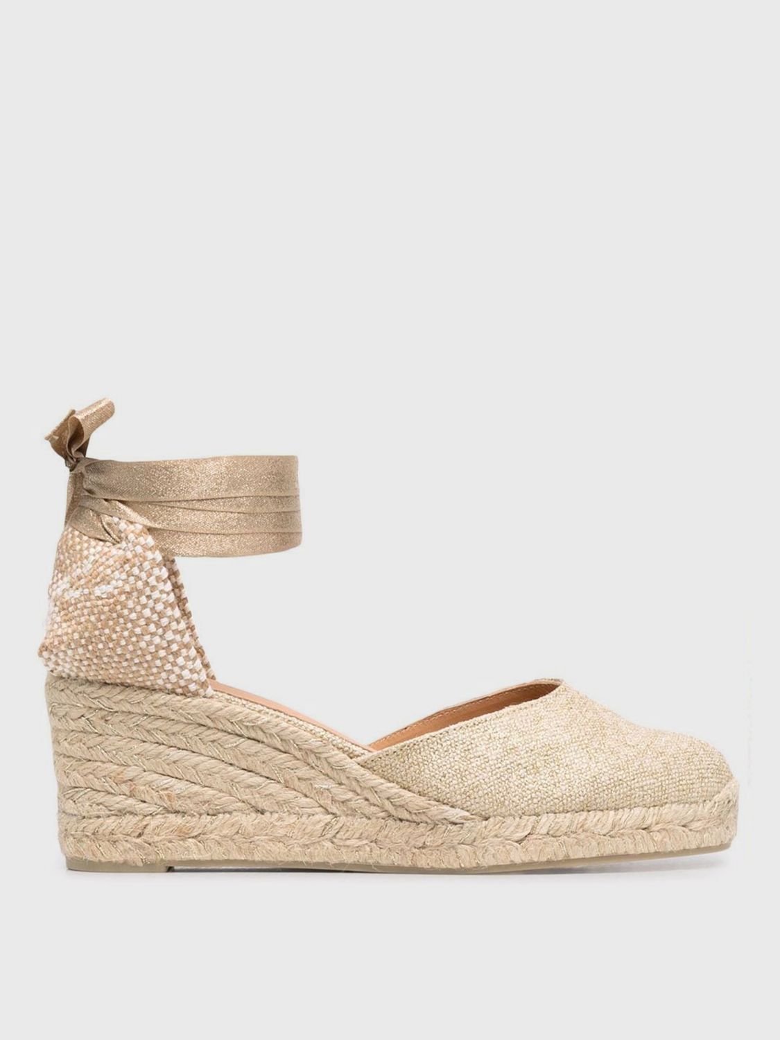 Castañer Wedge Shoes CASTAÑER Woman color Gold