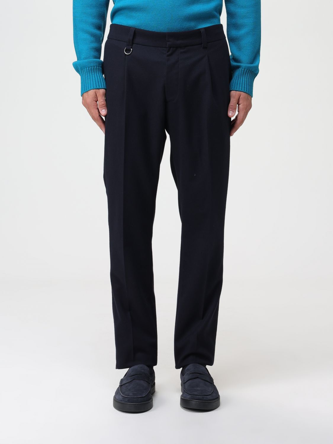 Paolo Pecora Trousers PAOLO PECORA Men colour Blue