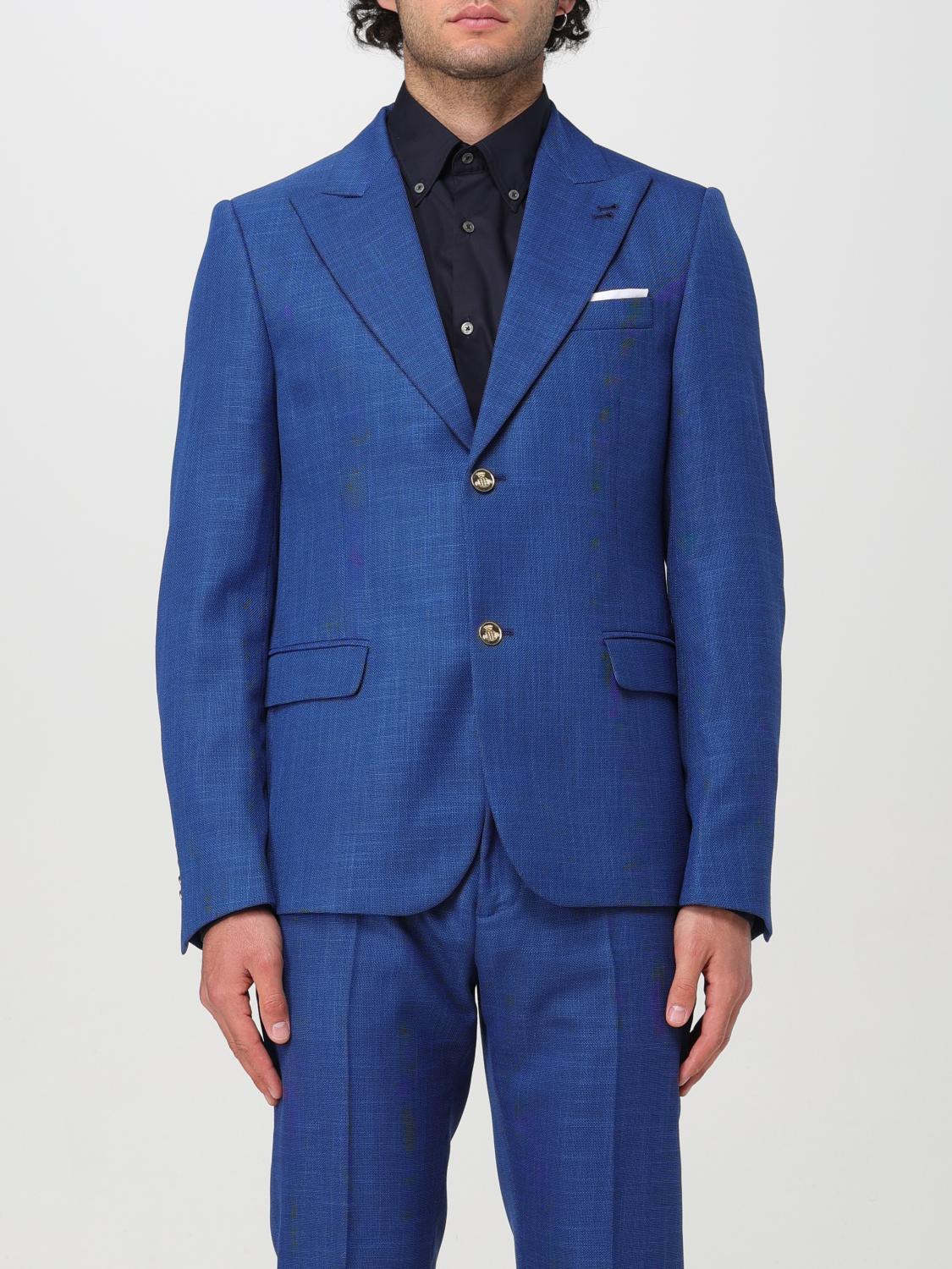 Daniele Alessandrini Jacket DANIELE ALESSANDRINI Men color Royal Blue