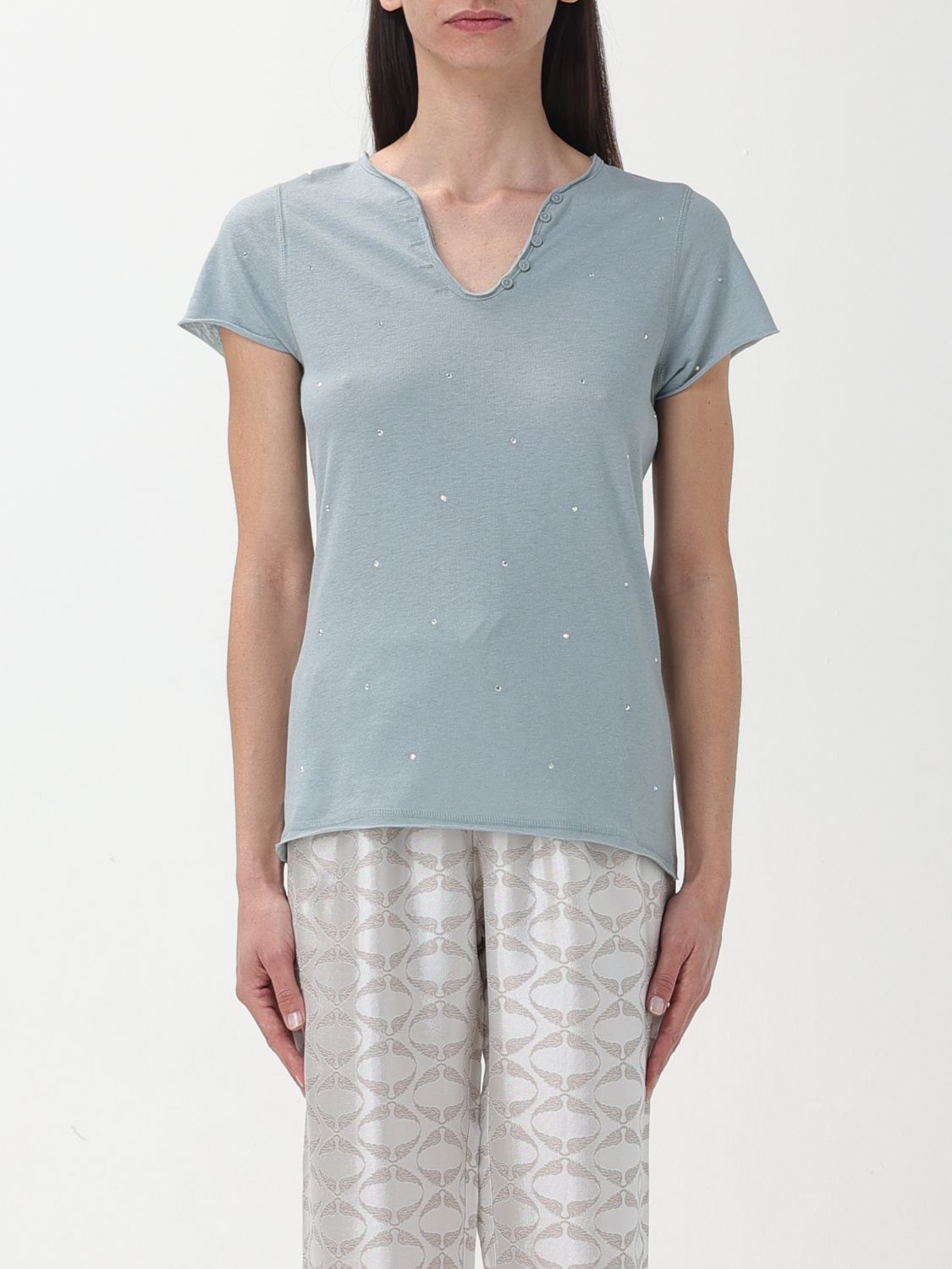 Zadig & Voltaire T-Shirt ZADIG & VOLTAIRE Woman colour Grey