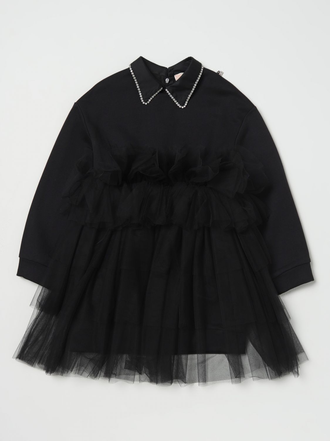 Elisabetta Franchi La Mia Bambina Dress ELISABETTA FRANCHI LA MIA BAMBINA Kids colour Black