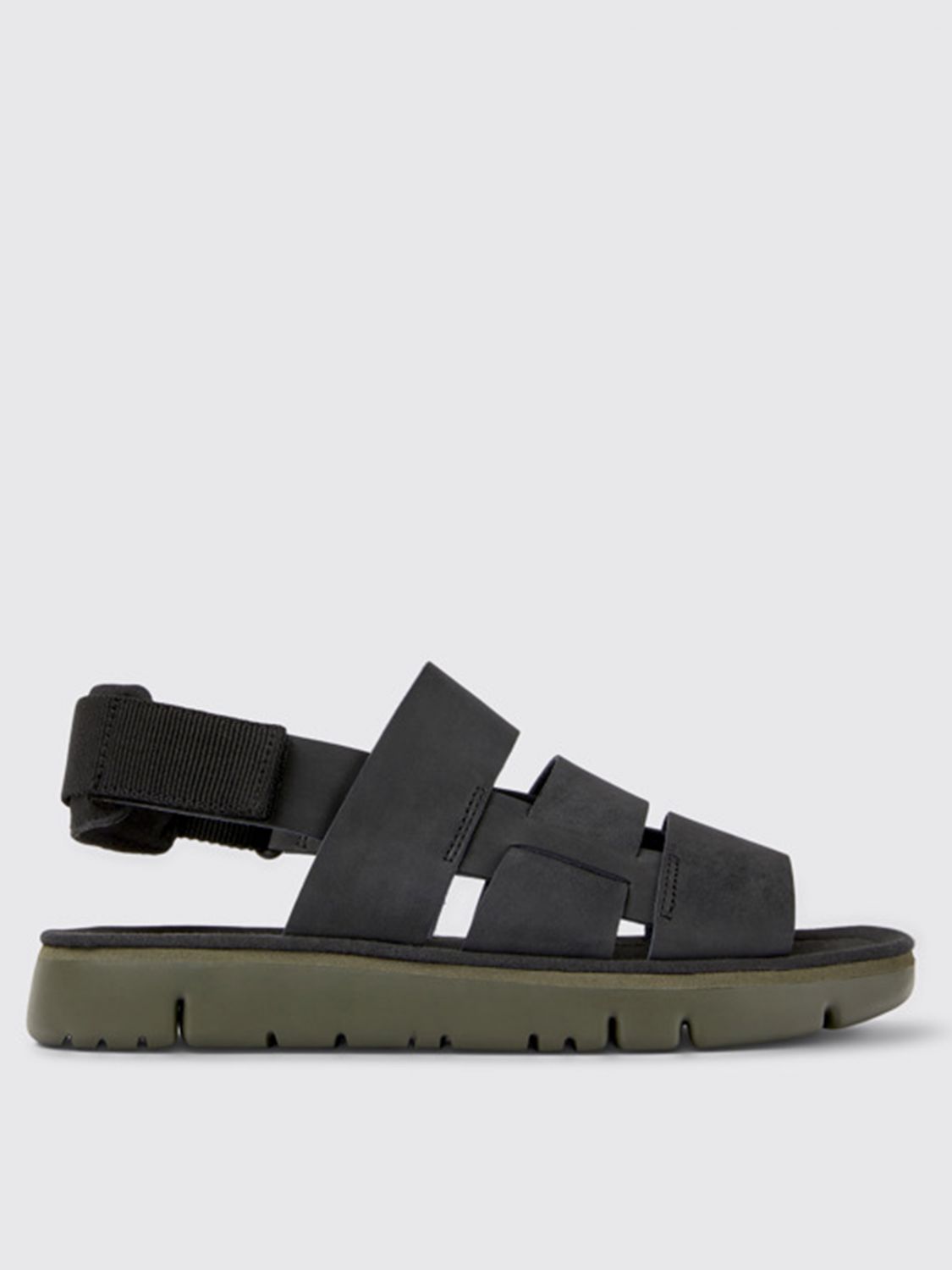 Camper Camper Oruga sandals in leather and recycled PET