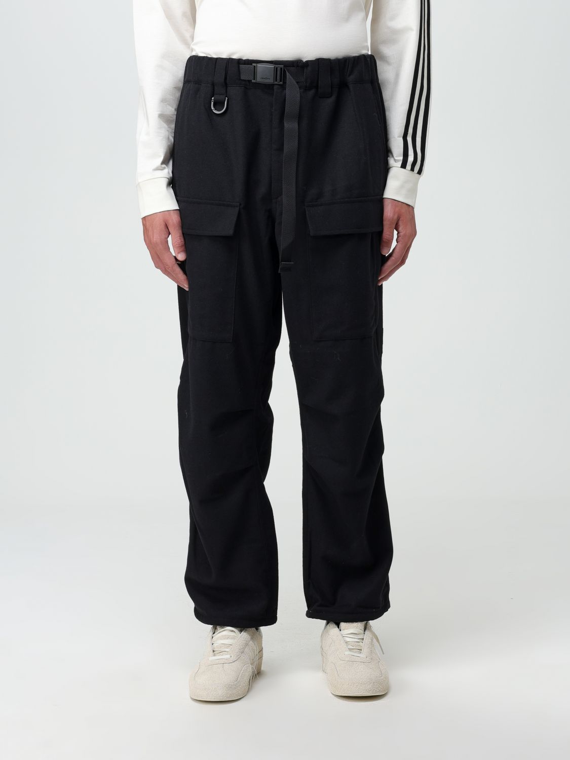 Y-3 Trousers Y-3 Men colour Black