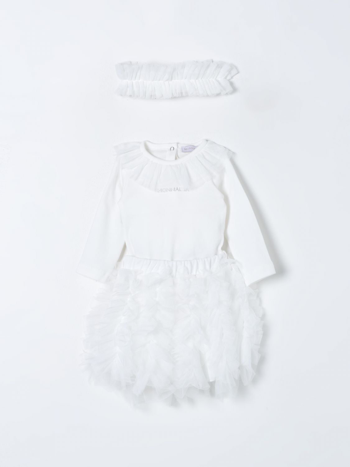 Monnalisa Romper MONNALISA Kids colour Cream