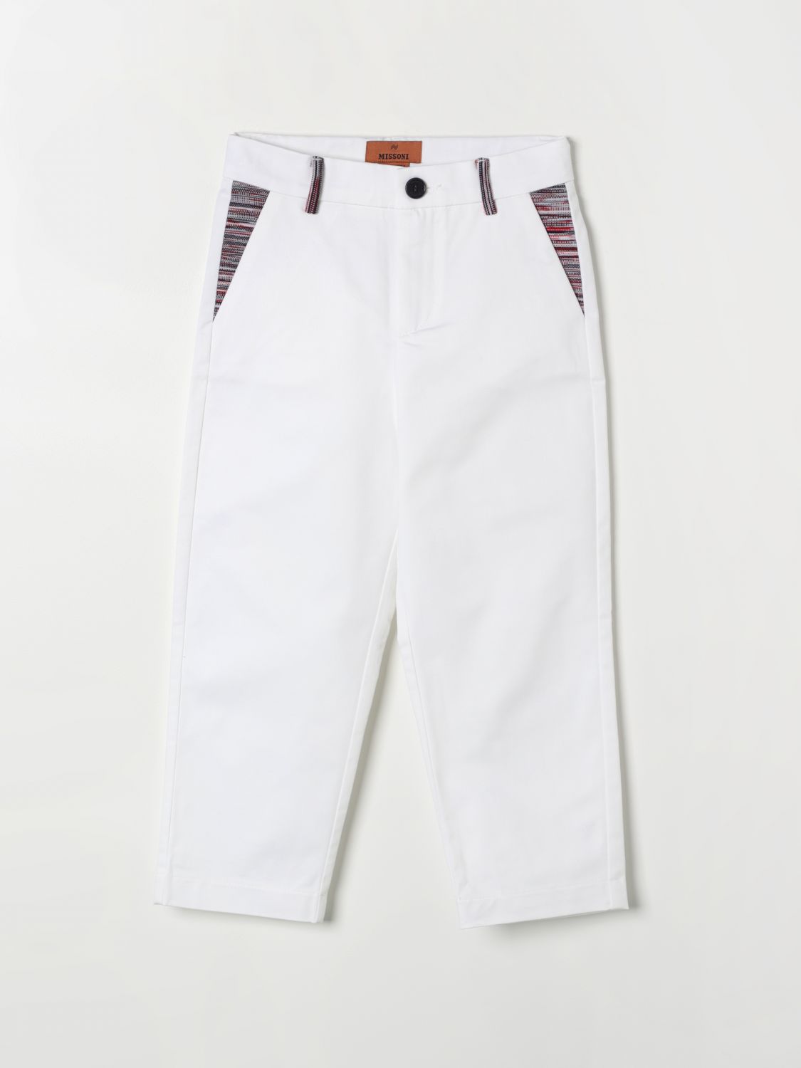 Missoni Kids Trousers MISSONI KIDS Kids colour White