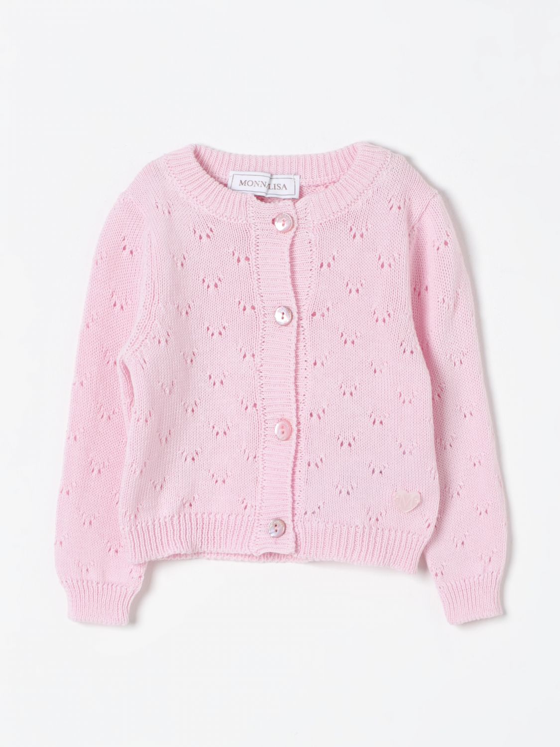 Monnalisa Sweater MONNALISA Kids color Pink