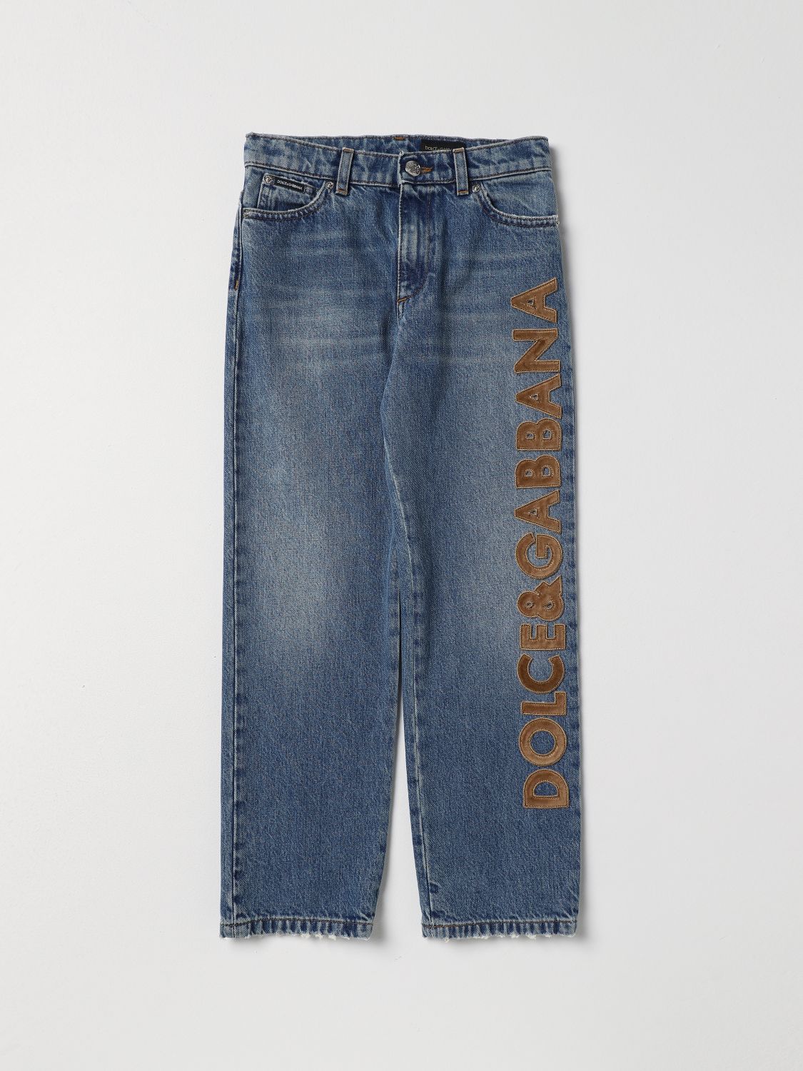 Dolce & Gabbana Jeans DOLCE & GABBANA Kids colour Denim