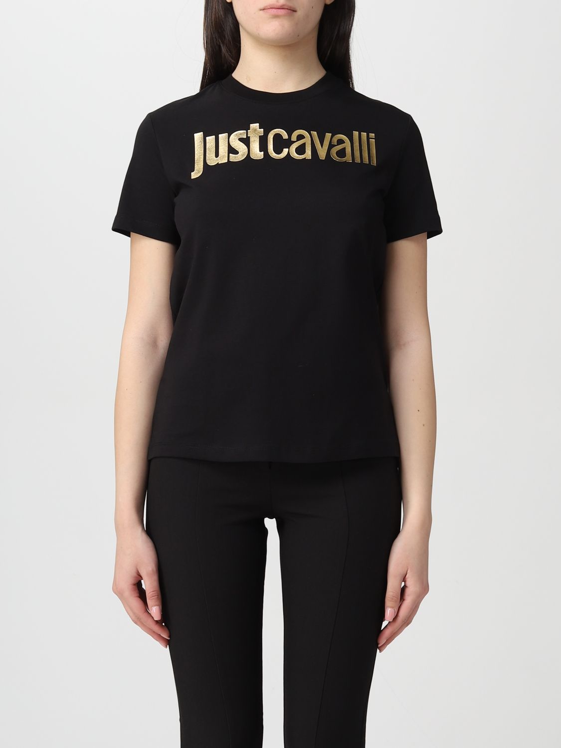 Just Cavalli T-Shirt JUST CAVALLI Woman colour Black
