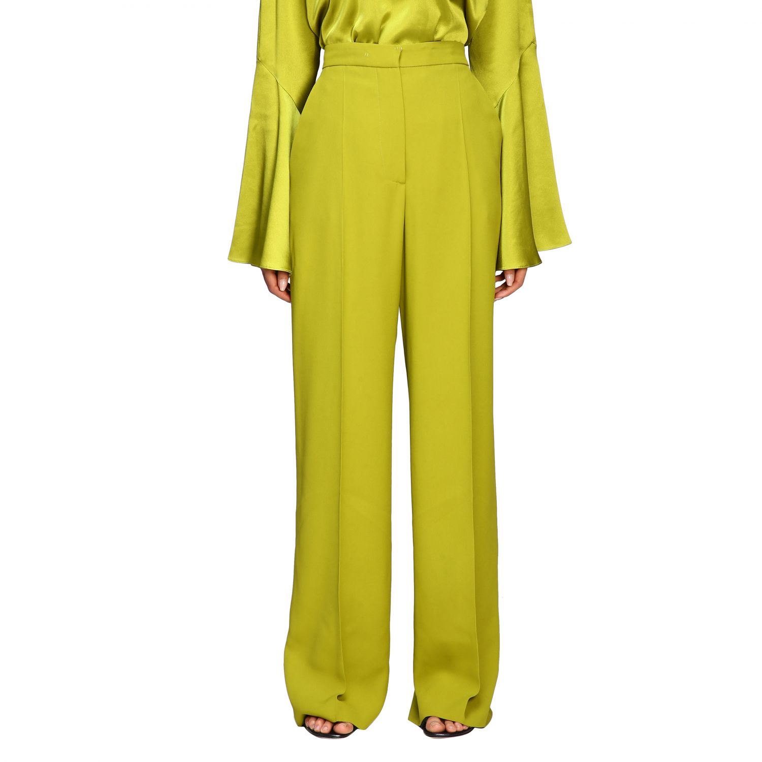 Alberta Ferretti Trousers ALBERTA FERRETTI Woman colour Green