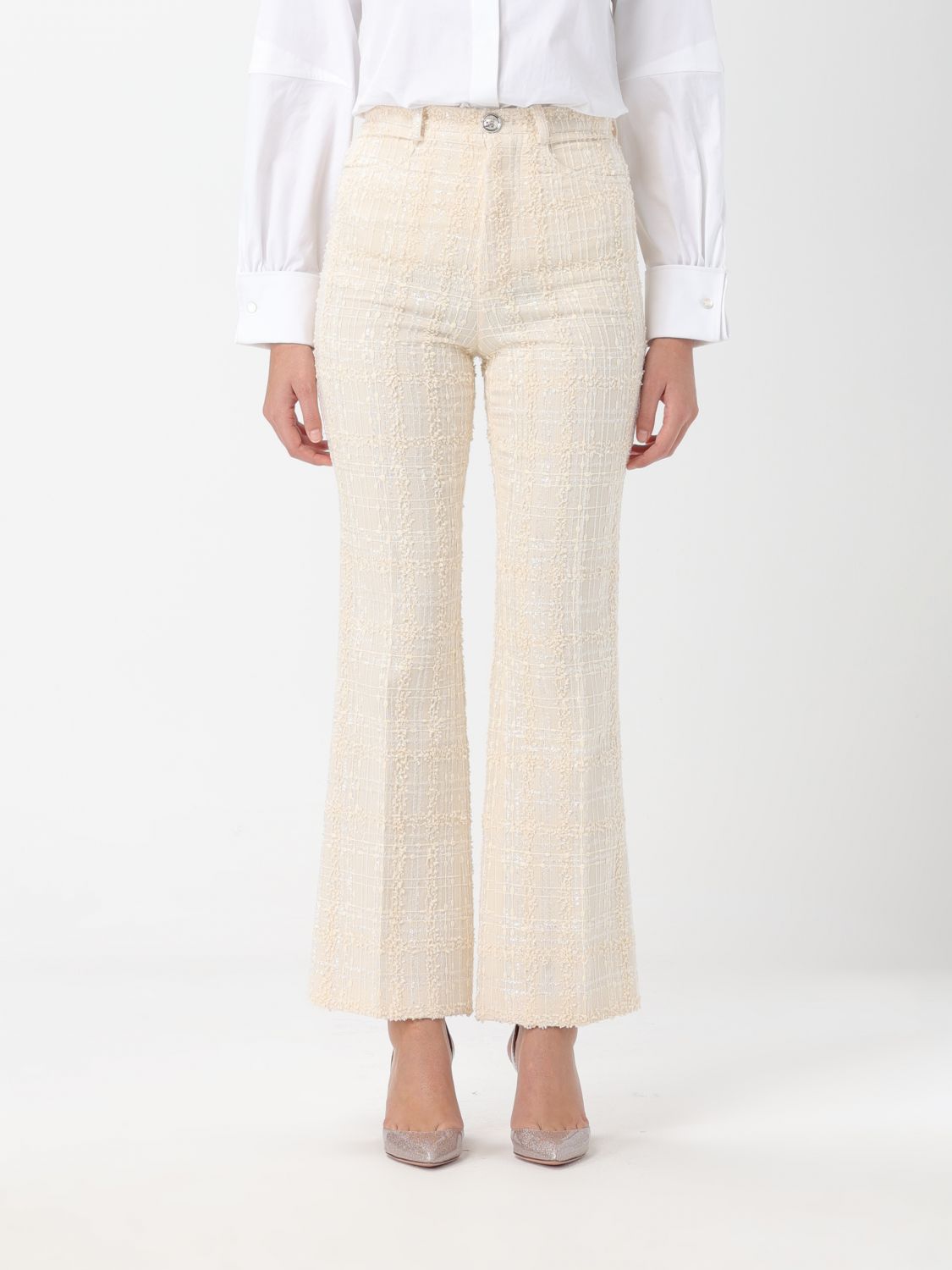 Giambattista Valli Trousers GIAMBATTISTA VALLI Woman colour Ivory