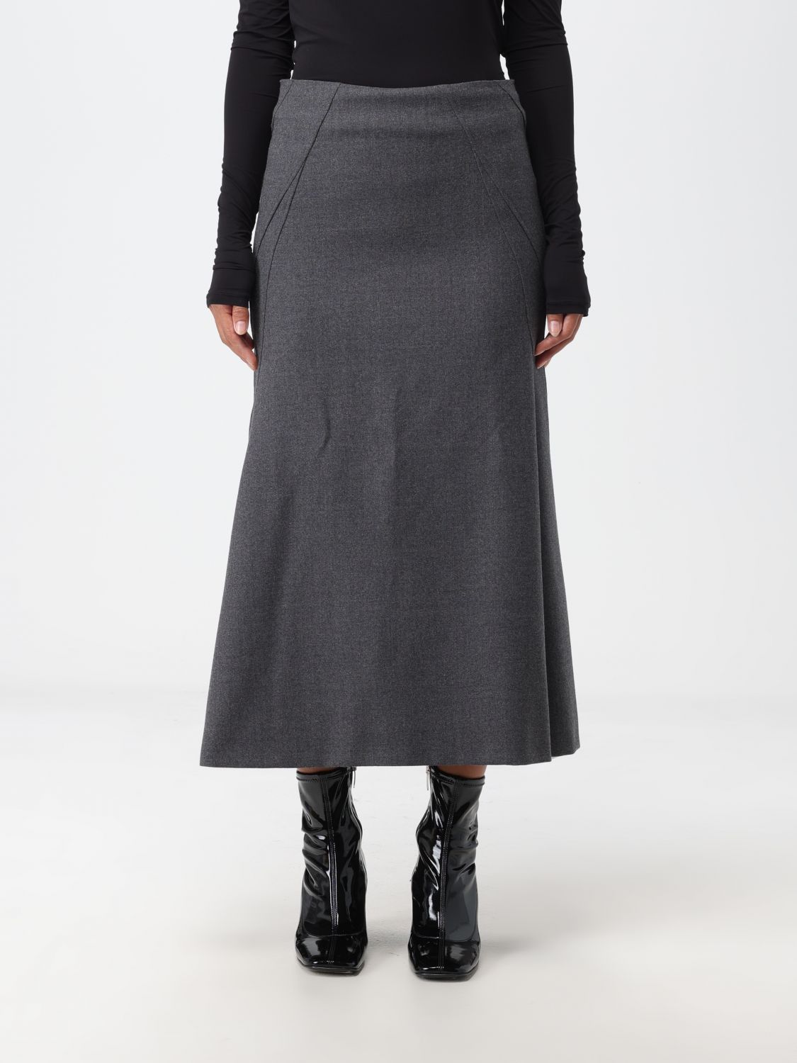 Alberta Ferretti Skirt ALBERTA FERRETTI Woman colour Grey