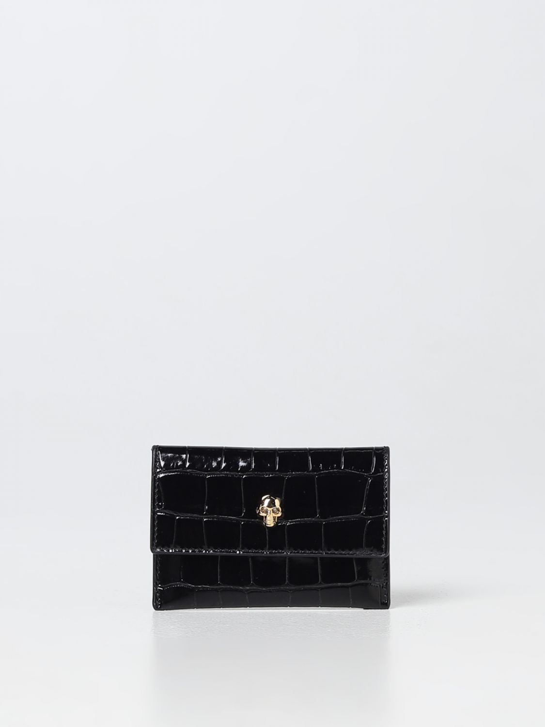 Alexander McQueen Wallet ALEXANDER MCQUEEN Woman colour Black