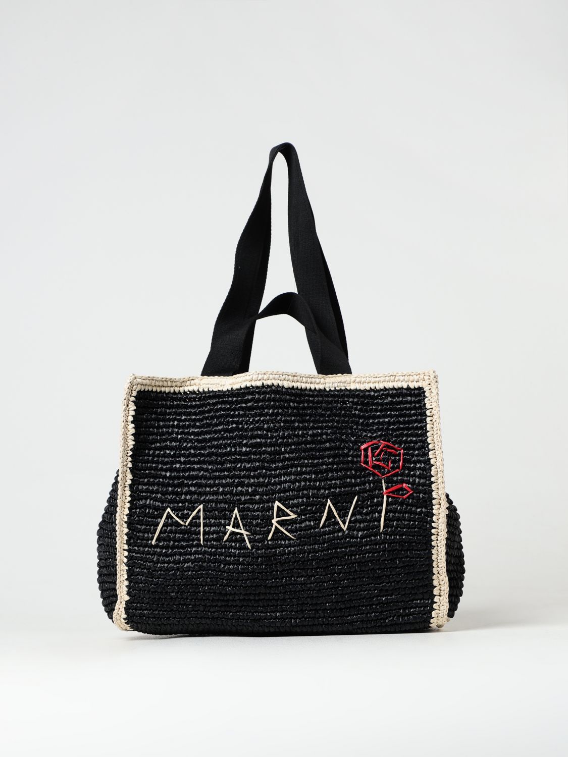 Marni Tote Bags MARNI Woman color Black