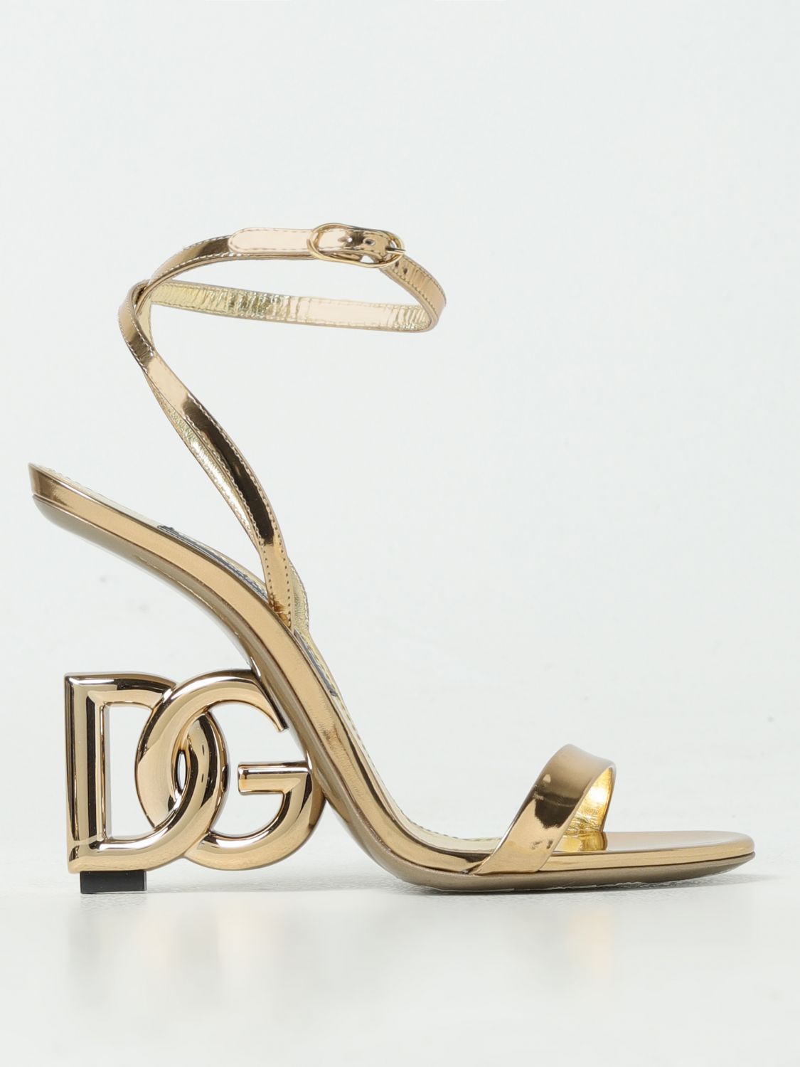 Dolce & Gabbana Heeled Sandals DOLCE & GABBANA Woman colour Gold