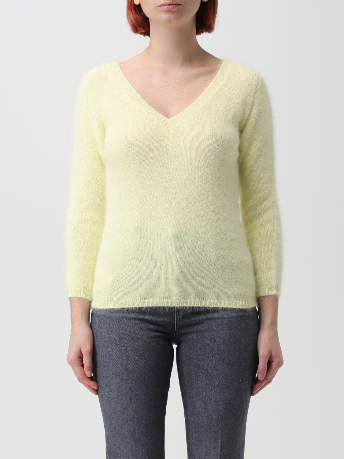 Roberto Collina Jumper ROBERTO COLLINA Woman colour Yellow