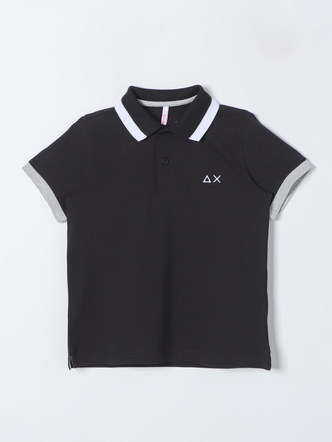  Polo Shirt SUN 68 Kids colour Black