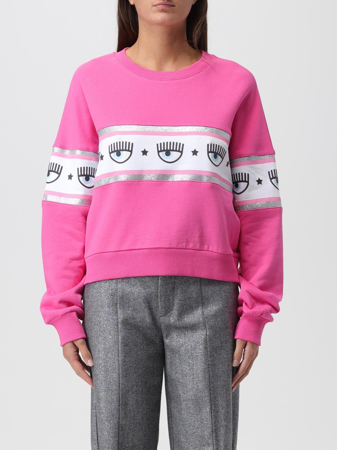 CHIARA FERRAGNI Sweatshirt CHIARA FERRAGNI Woman colour Fuchsia