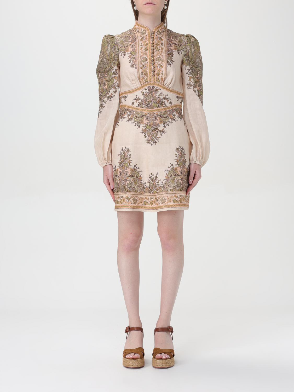 Zimmermann Dress ZIMMERMANN Woman color Beige