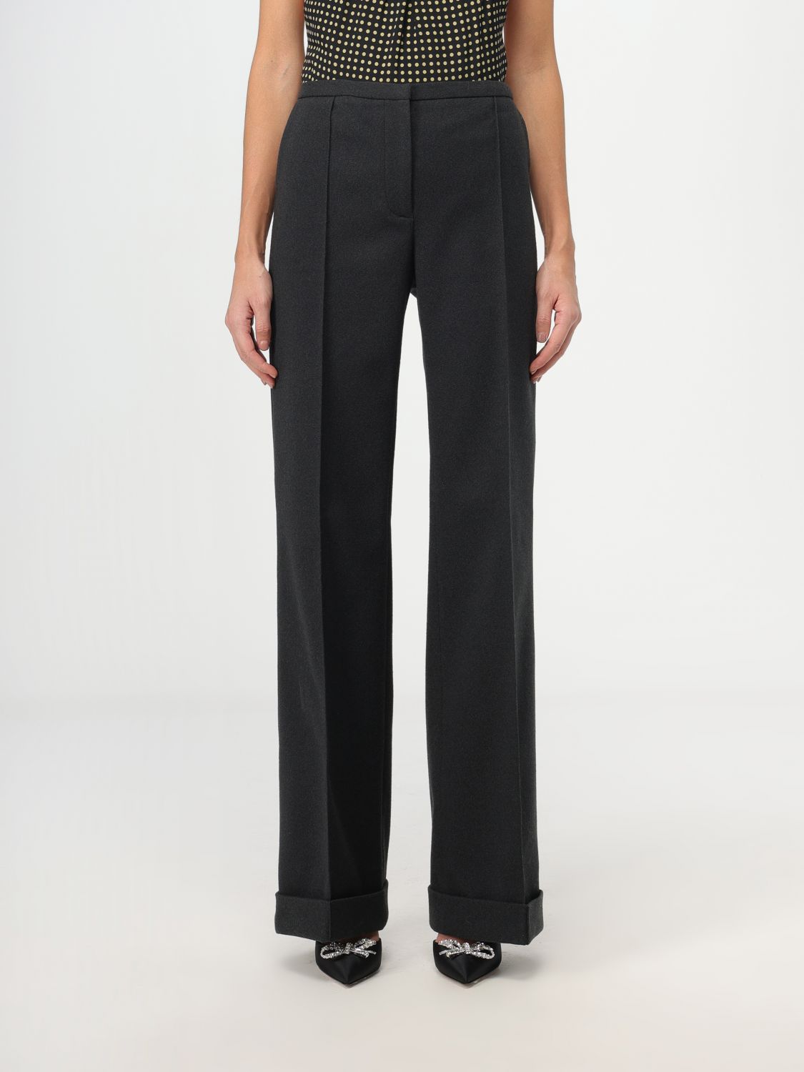 Philosophy Di Lorenzo Serafini Trousers PHILOSOPHY DI LORENZO SERAFINI Woman colour Grey