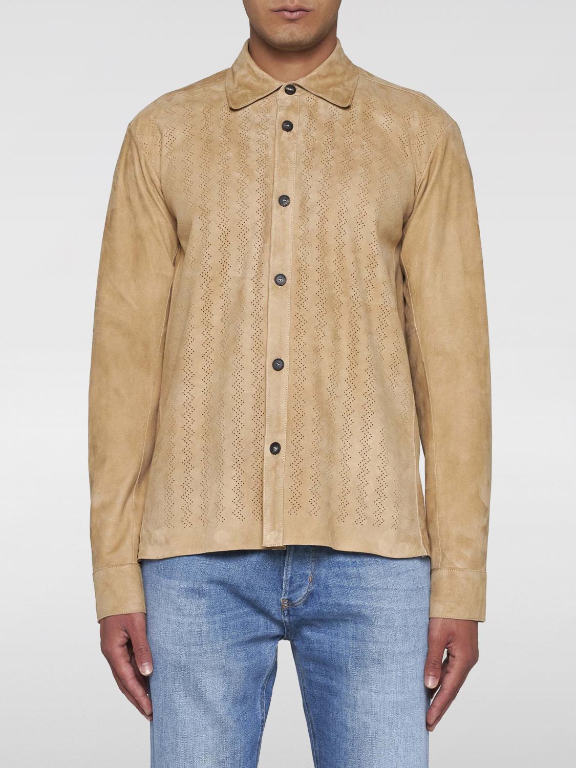 Tagliatore Shirt TAGLIATORE Men color Sand