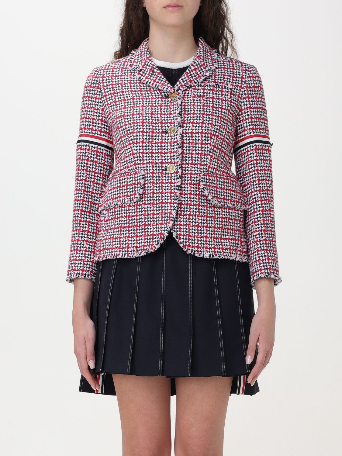 Thom Browne Blazer THOM BROWNE Woman colour Multicolor