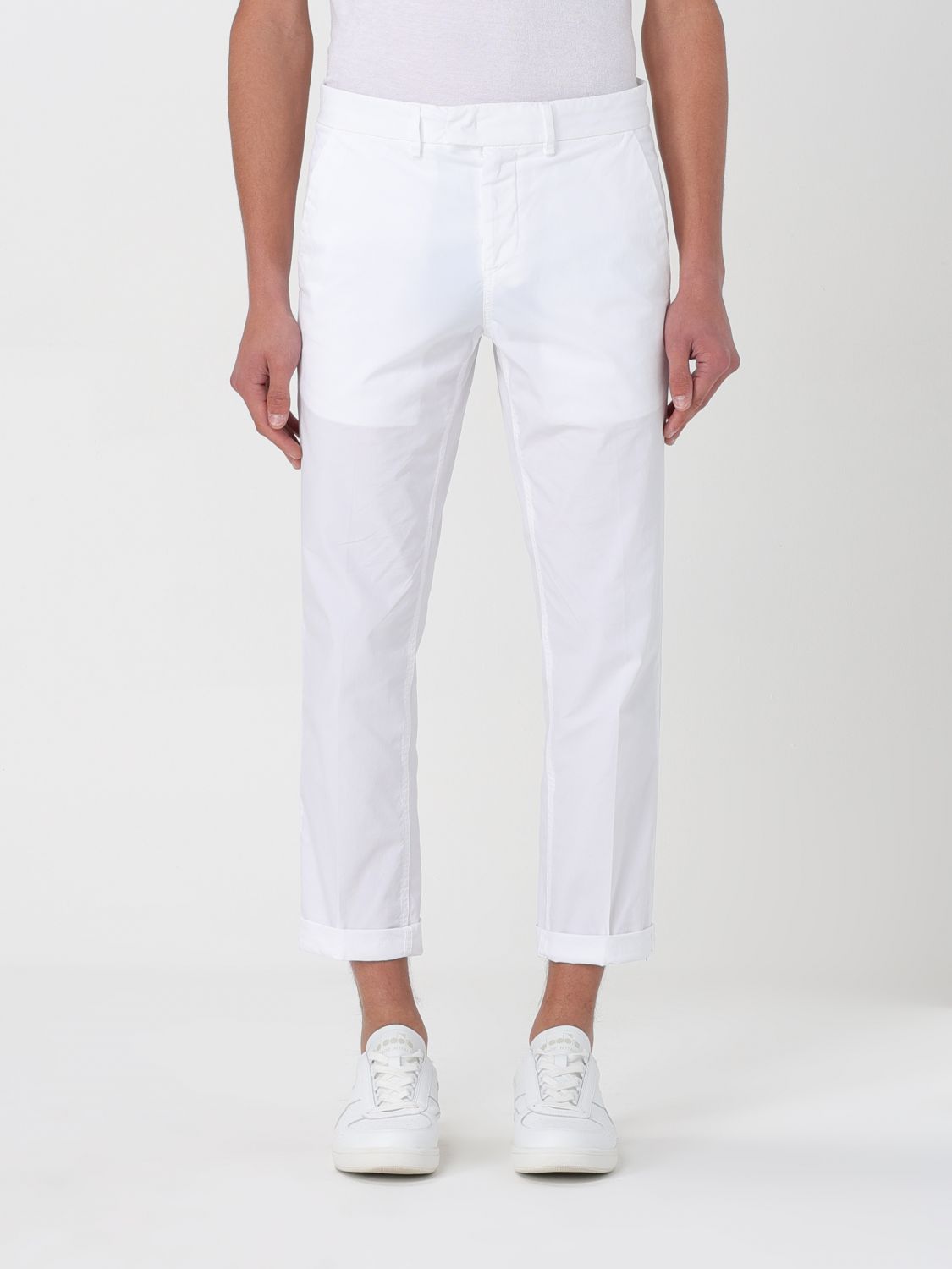 Dondup Trousers DONDUP Men colour White