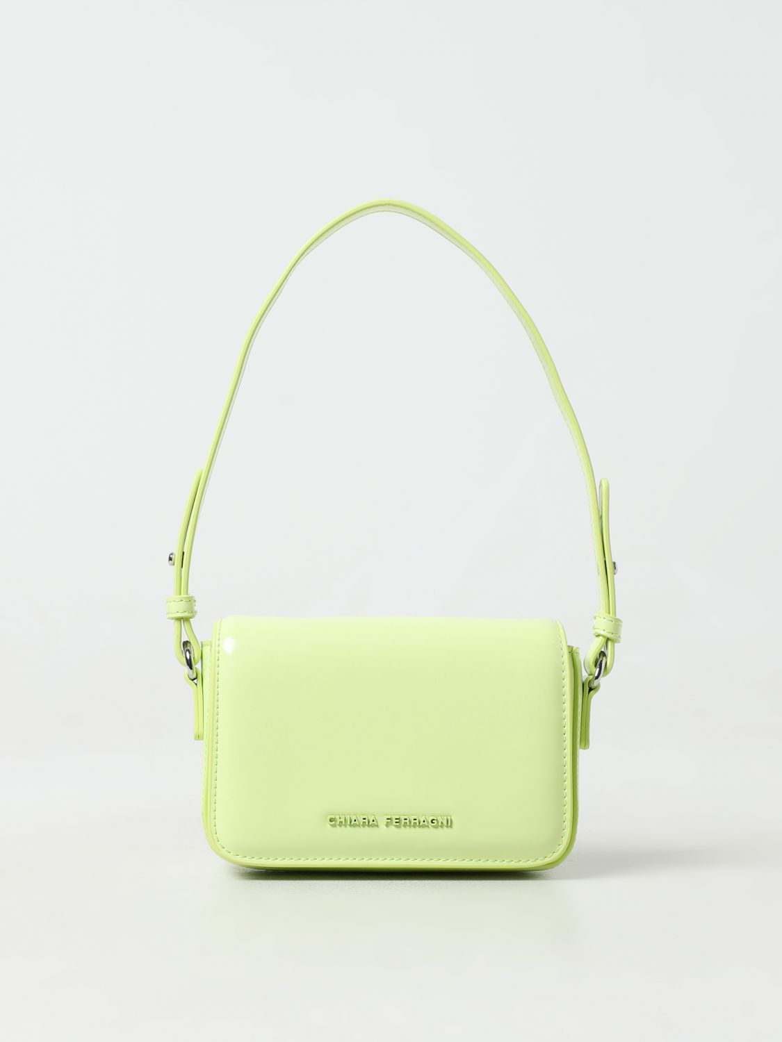 CHIARA FERRAGNI Mini Bag CHIARA FERRAGNI Woman colour Lime