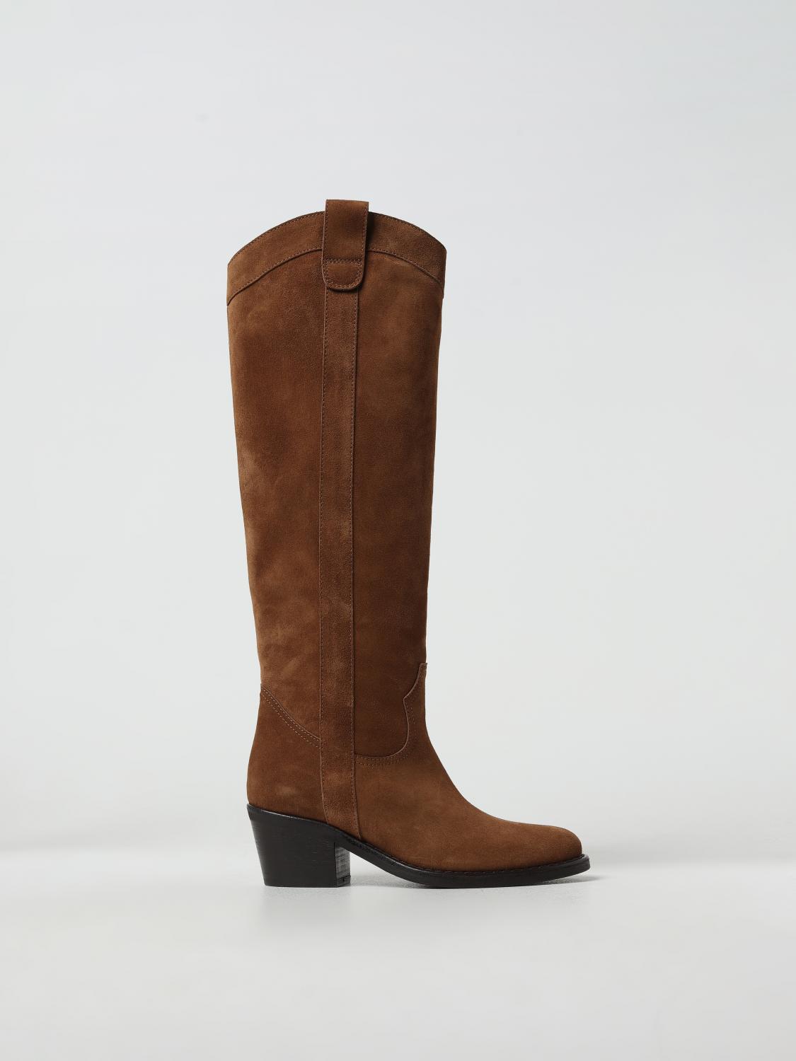 Via Roma 15 Boots VIA ROMA 15 Woman colour Brown