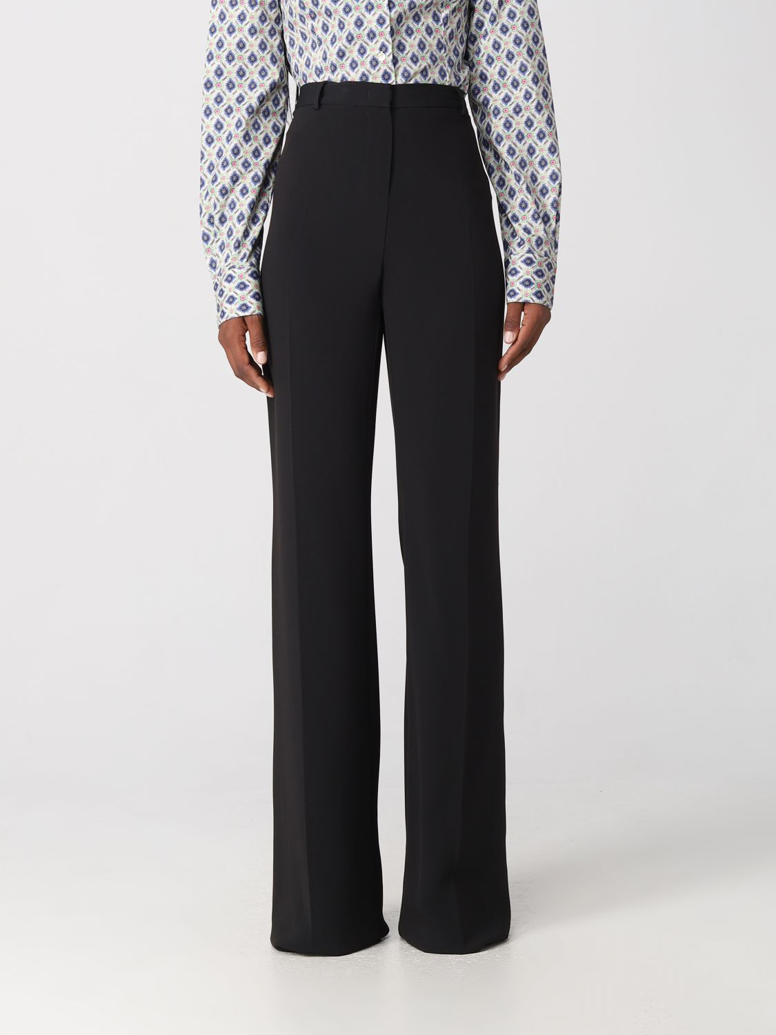 Etro Trousers ETRO Woman colour Black