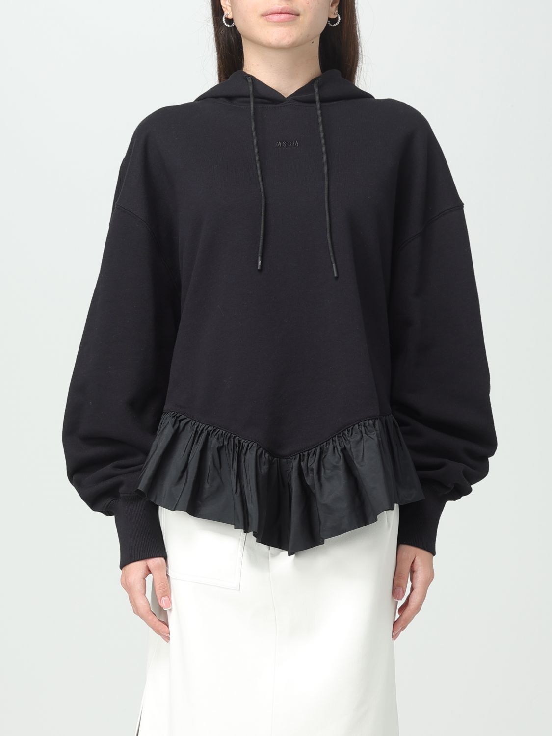 Msgm Sweatshirt MSGM Woman colour Black