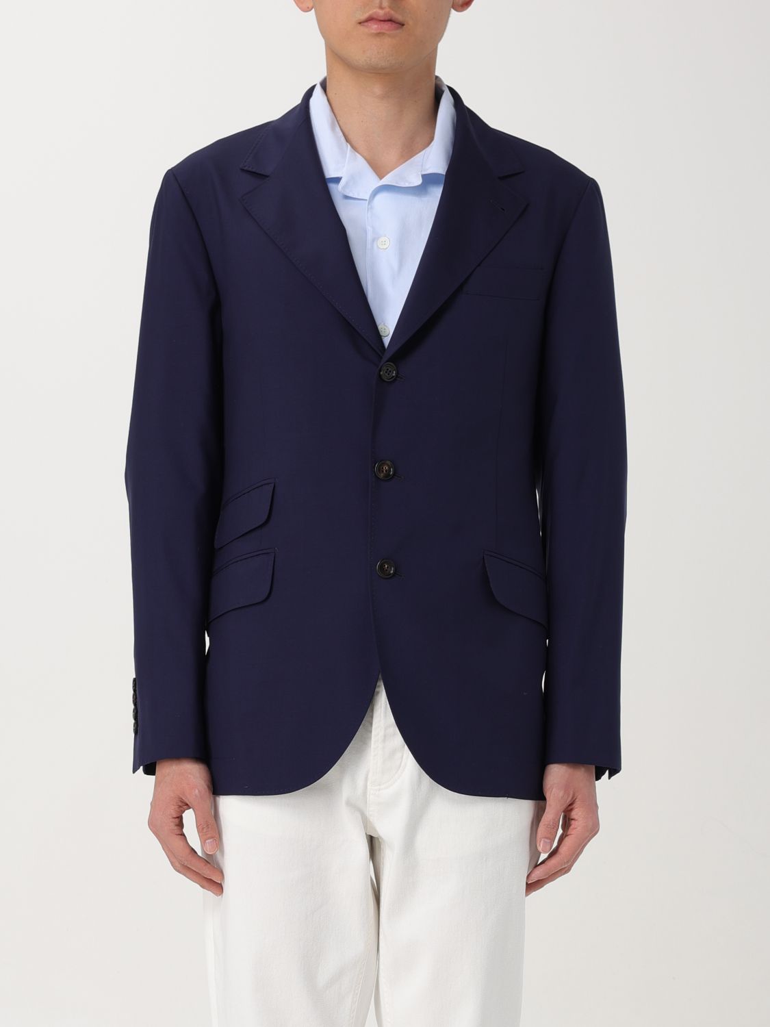 Brunello Cucinelli Blazer BRUNELLO CUCINELLI Men colour Blue